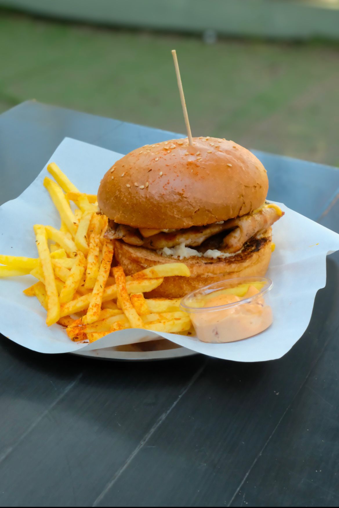 Smoky Chicken Burger